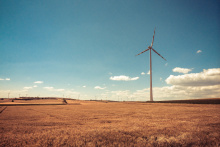 Photo of a wind energy transformator